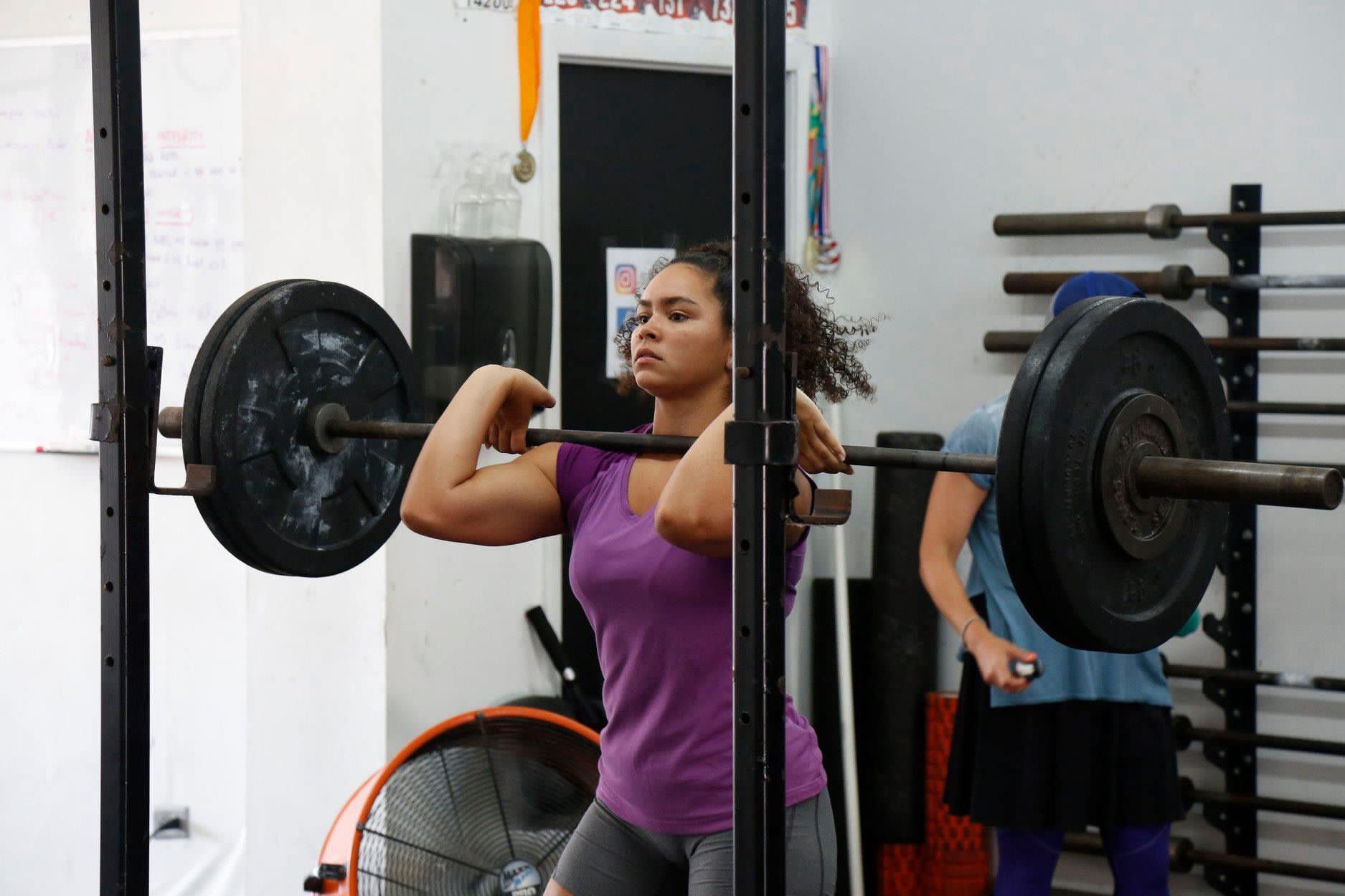Strength training session